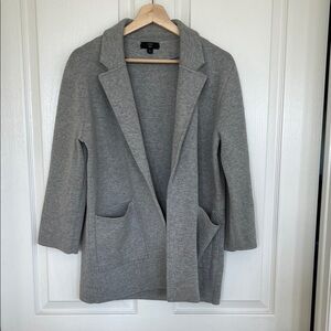 J. Crew Heather Gray Knit Sweater
